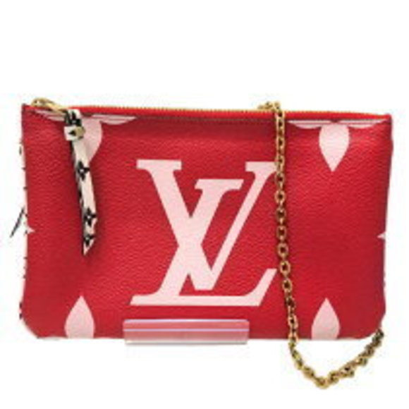 Louis Vuitton Pochette Double Zip Monogram Shoulder Bag - Picture 1 of 9